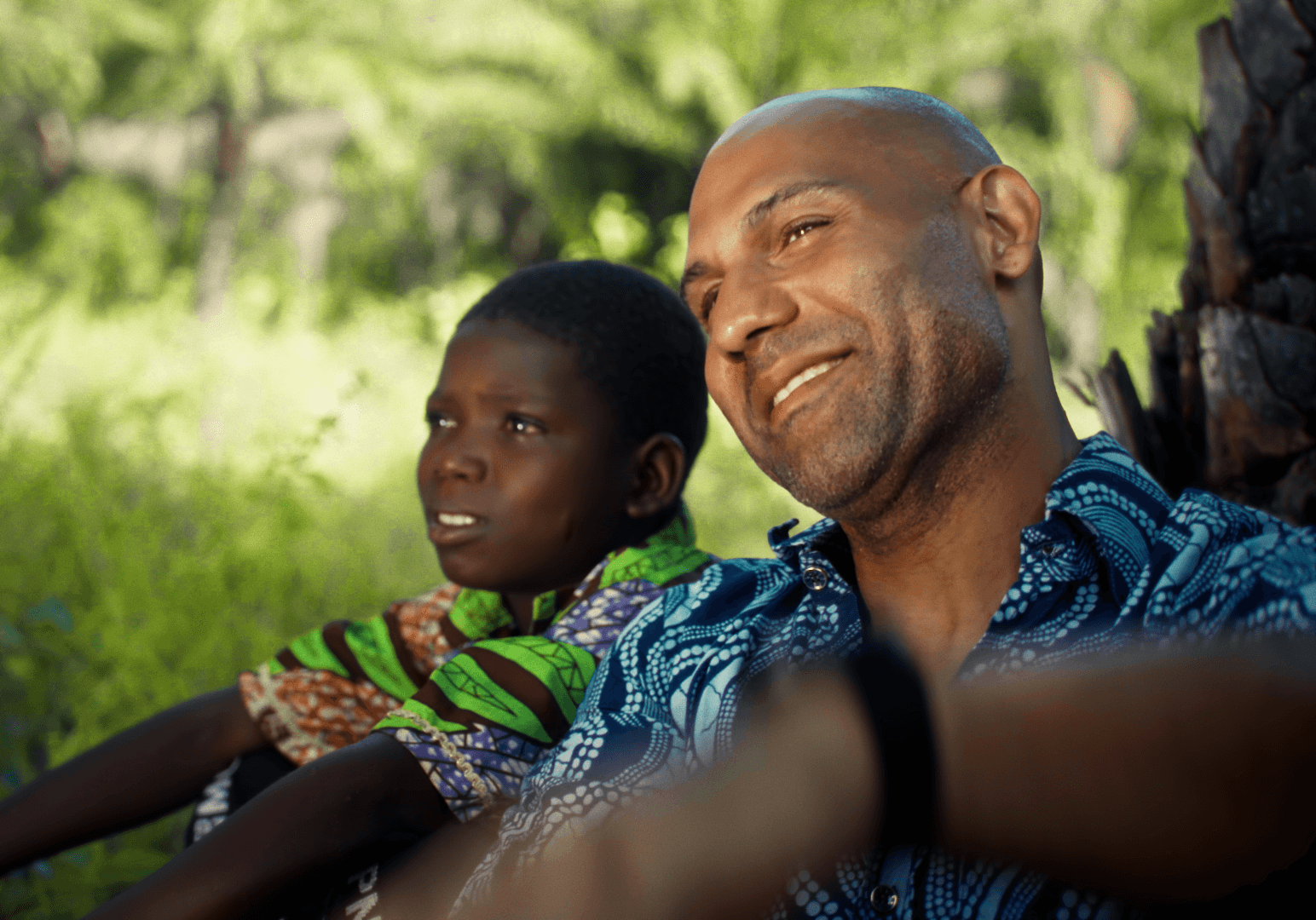 Portrait en lumière naturelle dans le village